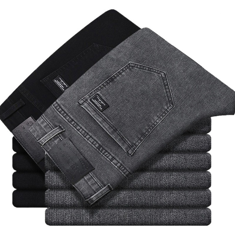 Levis Jeans 501 - Calças Jeans Masculinas Novas com Stretch,