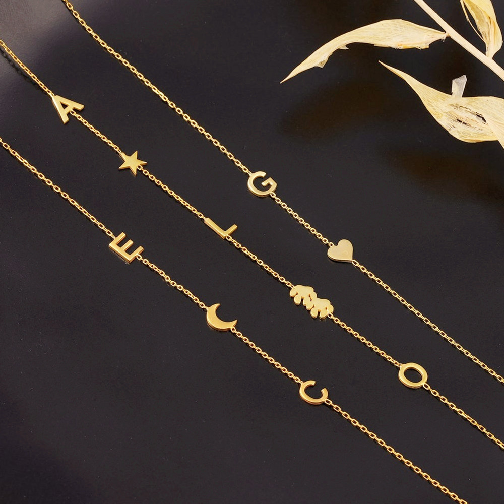 Colar com nome personalizado,  - Birth Flower Necklace avaliação e preço