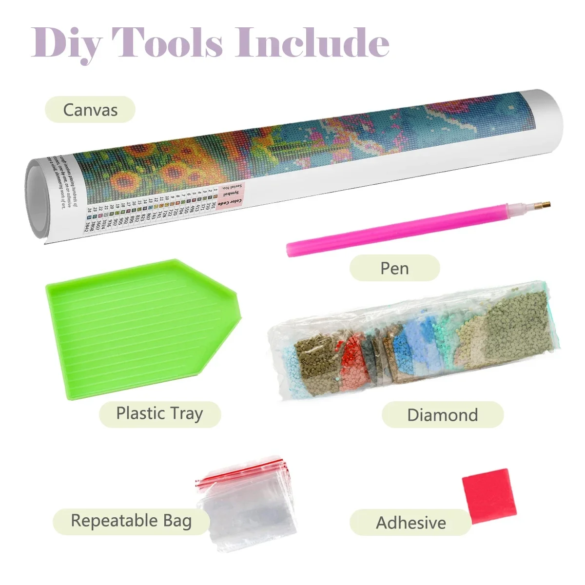 Kit de Pintura com Diamantes M - Photo Mosaic Print avaliação e preço